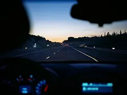 Driving on into the evening
